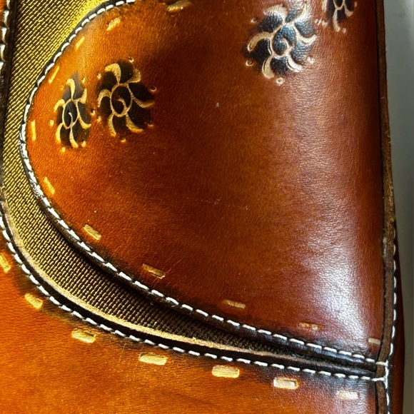 L'ATISTE Spring Step Chino Camel Brown Leather Clogs Size 41EU /11 US - Picture 13 of 13